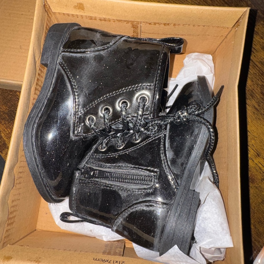 Lucky Brand Black Ankle Boots